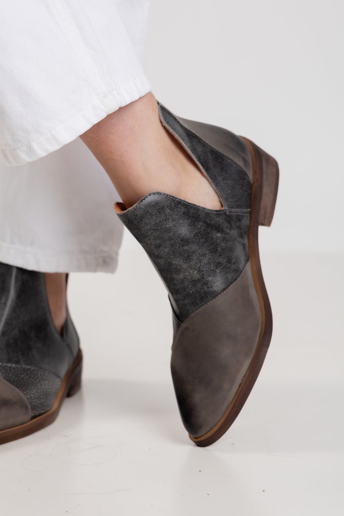 Botin Mujer / Acentor Gris BOTINES Giani Dafirenze 