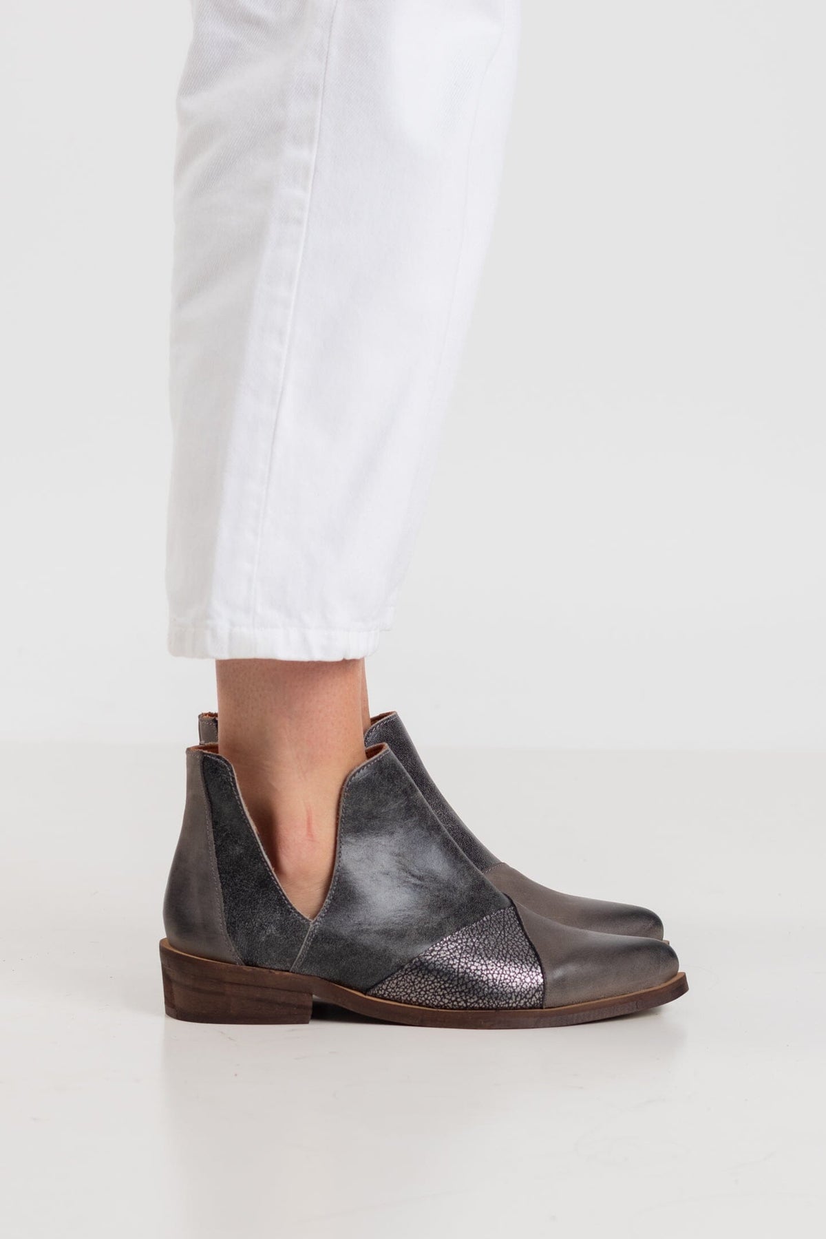 Botin Mujer / Acentor Gris BOTINES Giani Dafirenze 