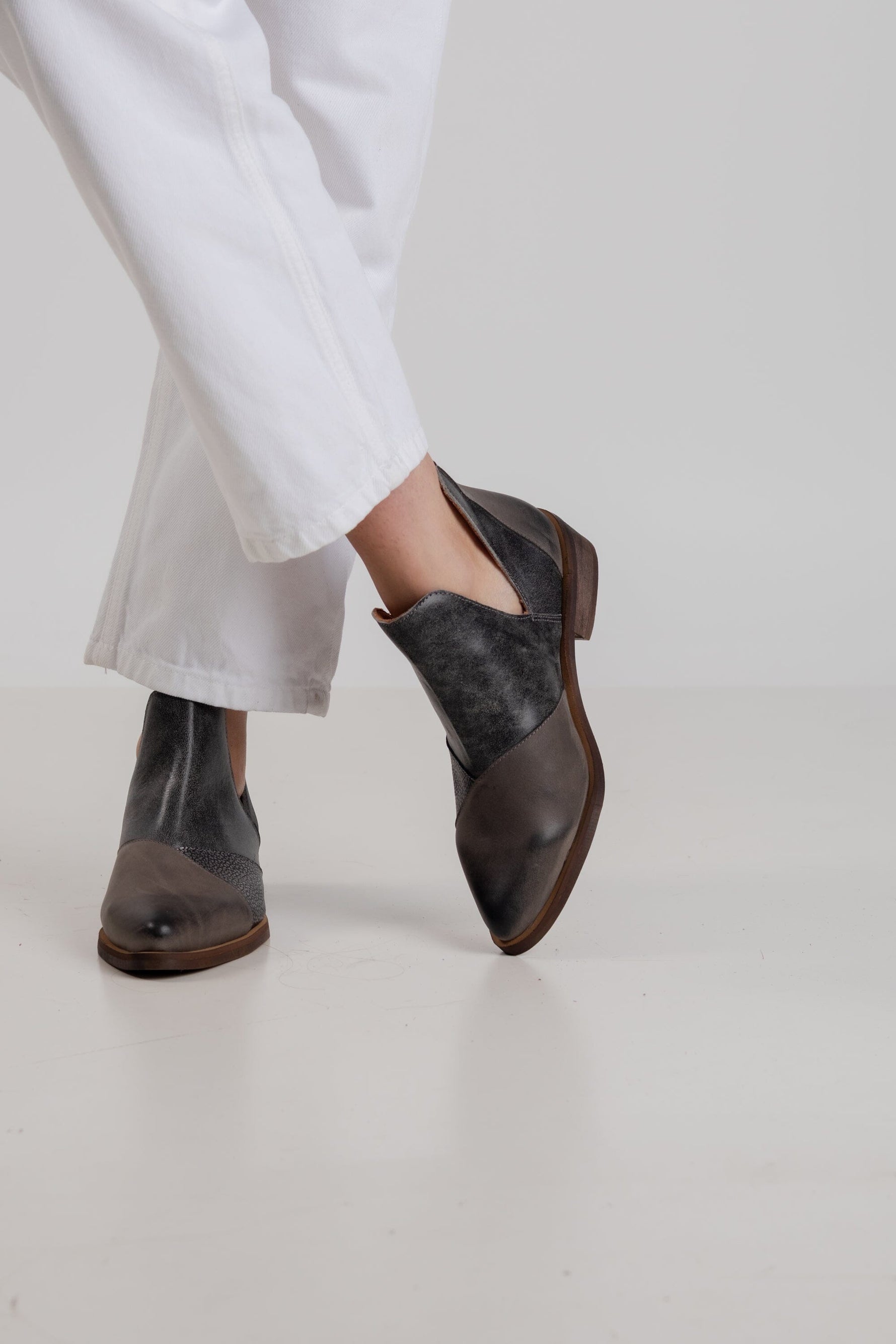 Botin Mujer / Acentor Gris BOTINES Giani Dafirenze 