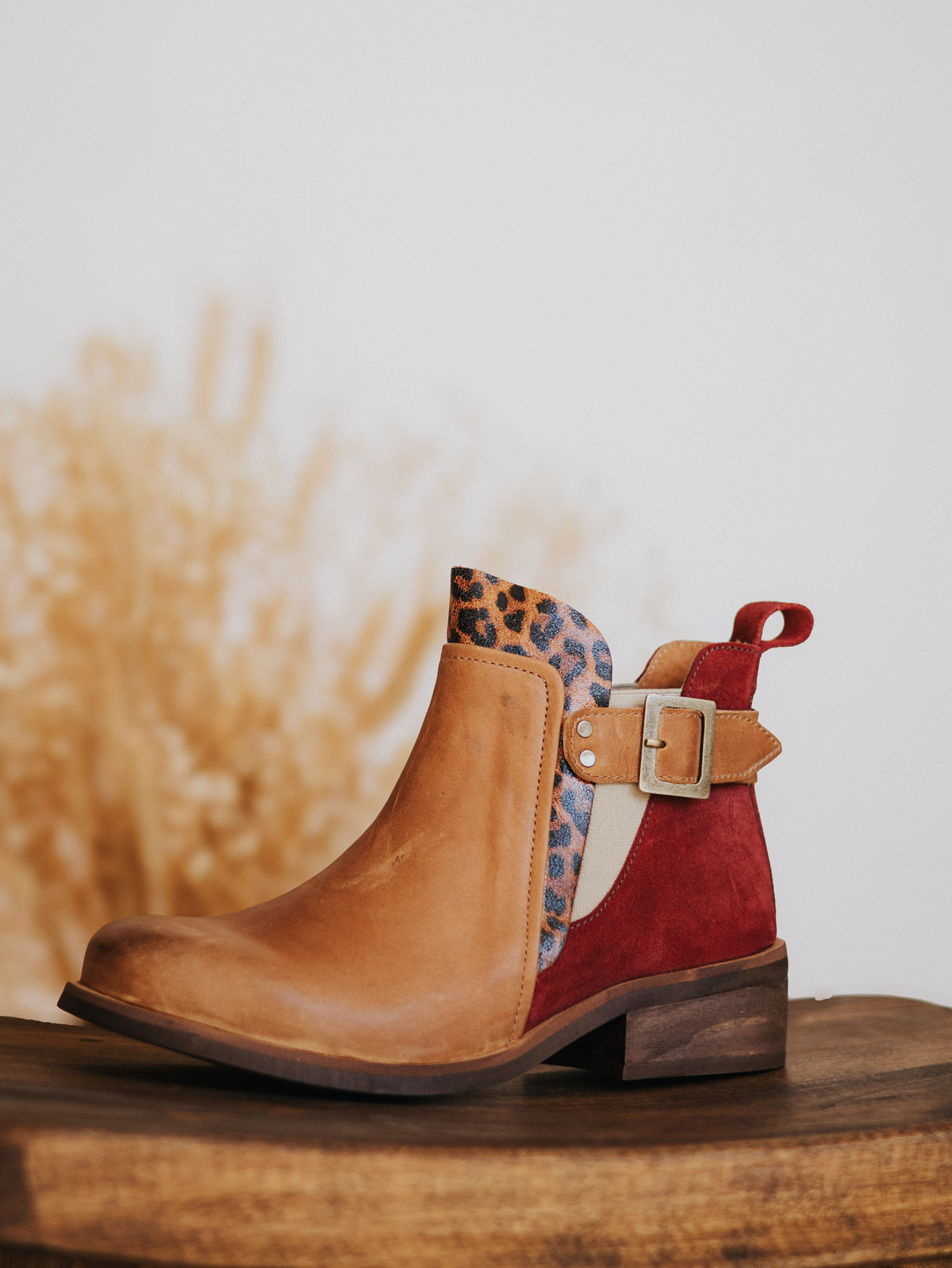 Botin Mujer / Angu Print Camel BOTINES Giani Dafirenze 