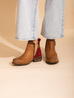 Botin Mujer / Angu Print Camel BOTINES Giani Dafirenze 