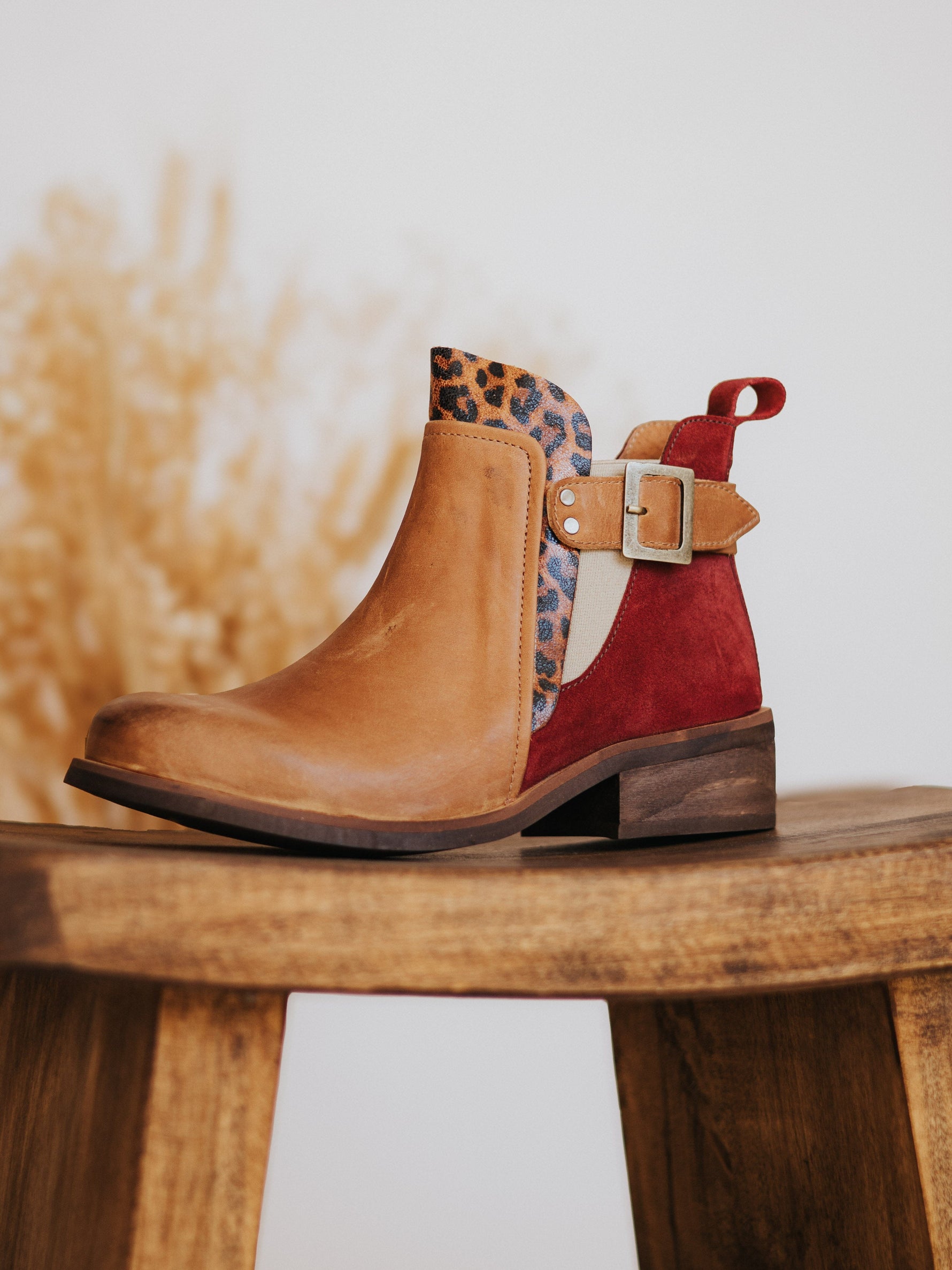 Botin Mujer / Angu Print Camel BOTINES Giani Dafirenze 