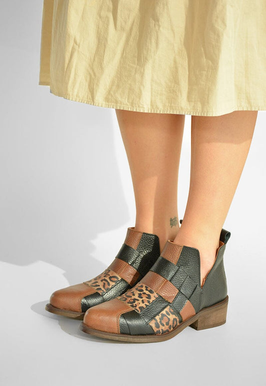 Botin Mujer / Baia Print Negro BOTINES Giani Dafirenze