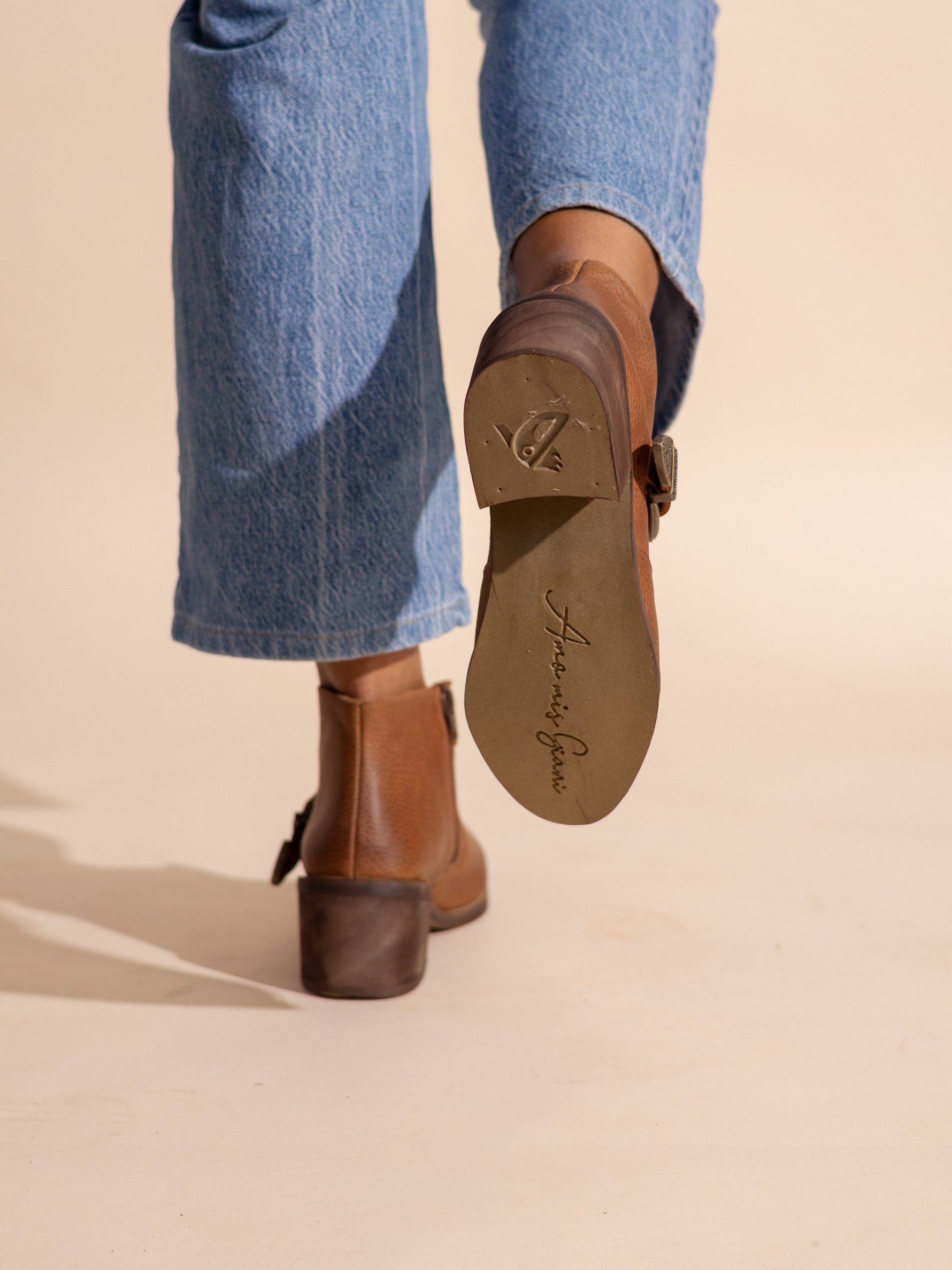 Botin Mujer / Berta Camel BOTINES Giani Dafirenze 