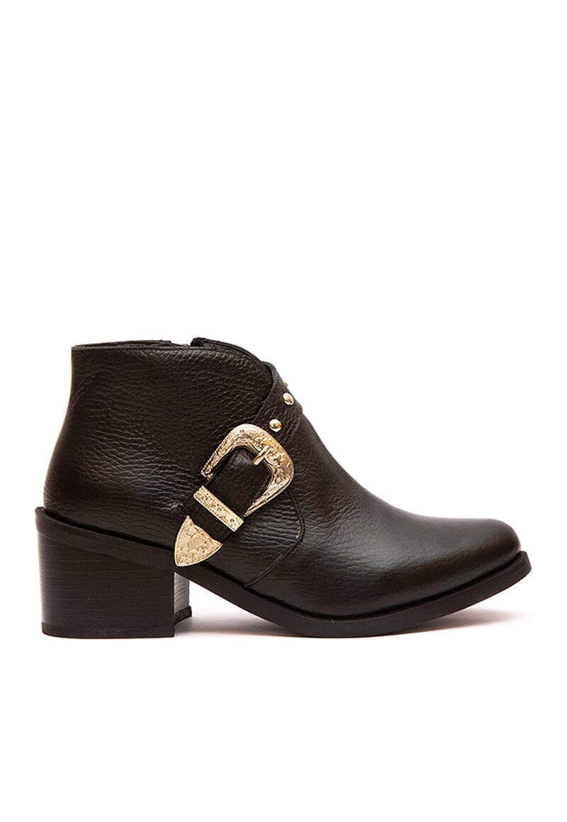 Bottines Joan & David Dabernisa - Taille 10 (US), Noir Suédé, Talon Bloc, Peu Portées