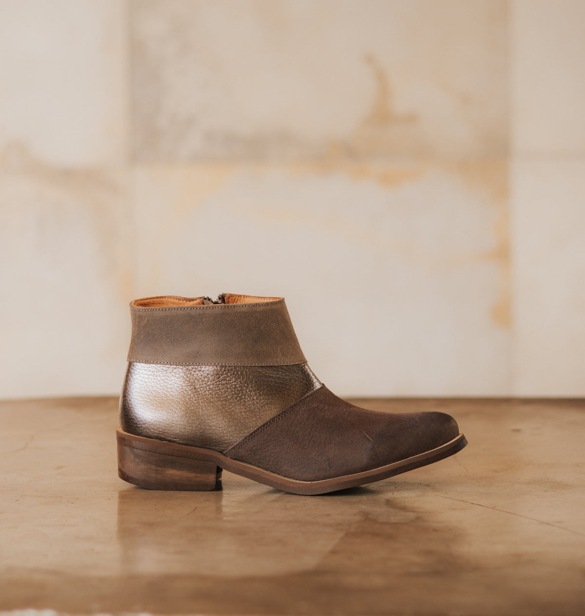 Botin Mujer / Camelia Cafe Metalico BOTINES Giani Dafirenze 