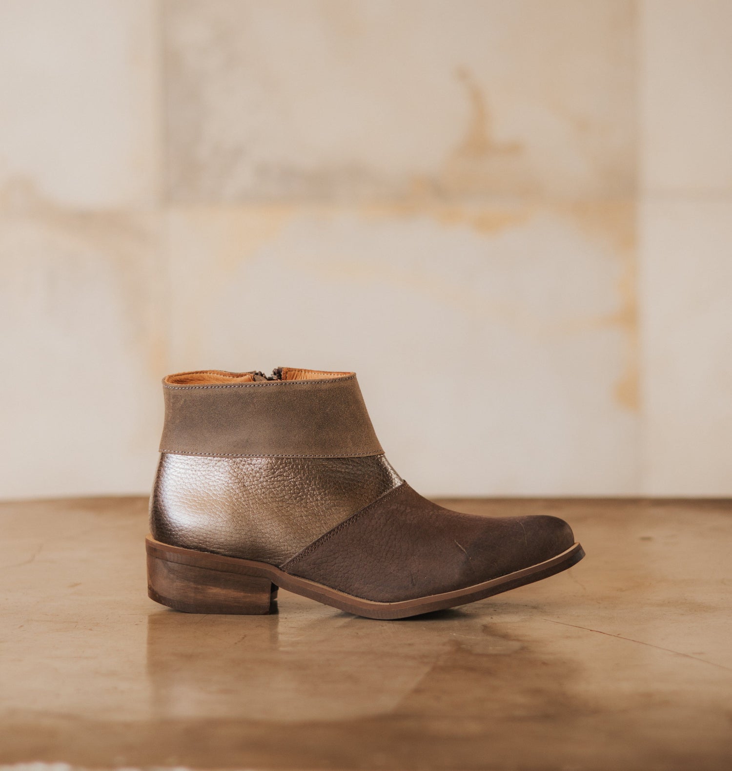 Botin Mujer / Camelia Cafe Metalico BOTINES Giani Dafirenze 