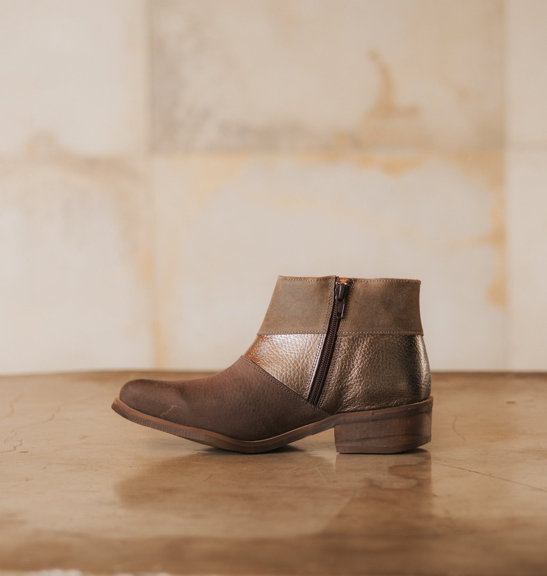 Botin Mujer / Camelia Cafe Metalico BOTINES Giani Dafirenze 