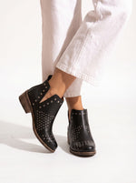 Botin Mujer / Charra Negro BOTINES Giani Dafirenze 