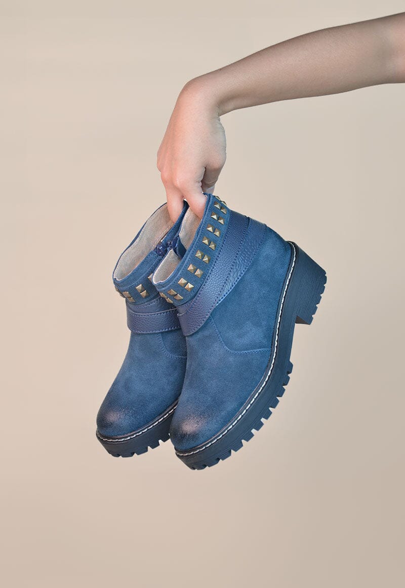 Botin Mujer / Colorado Azul BOTINES Giani Dafirenze 