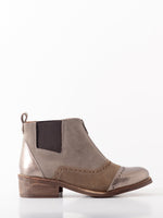 Botin Mujer / Diana Taupe Metalico BOTINES Giani Dafirenze 