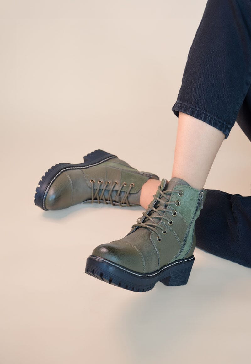 Botin Mujer / Egotelo Verde BOTINES Giani Dafirenze 