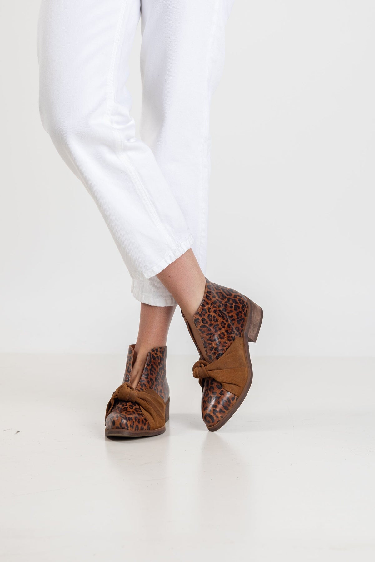 Botin Mujer / Florence Print Camel BOTINES Giani Dafirenze 