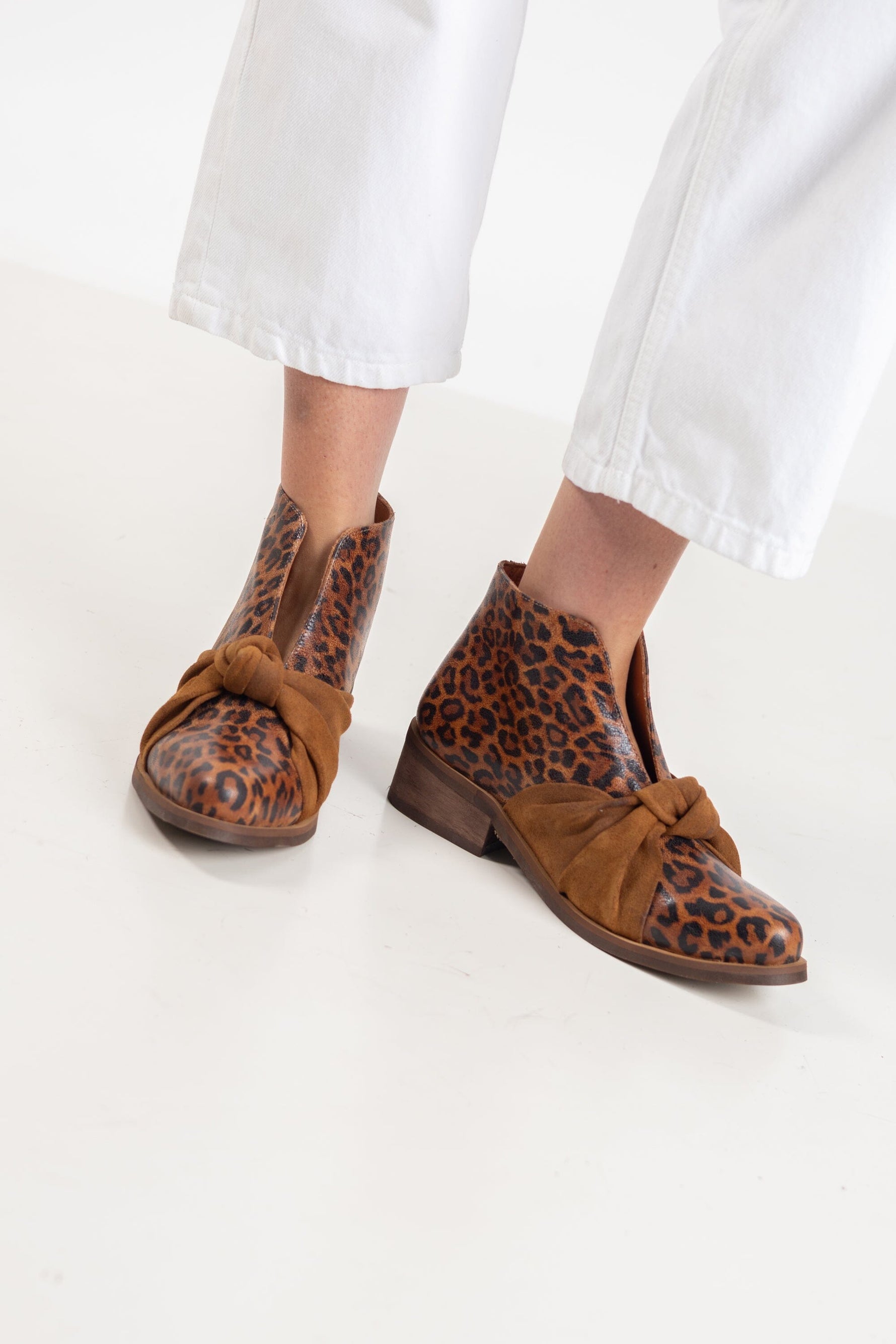 Botin Mujer / Florence Print Camel BOTINES Giani Dafirenze 