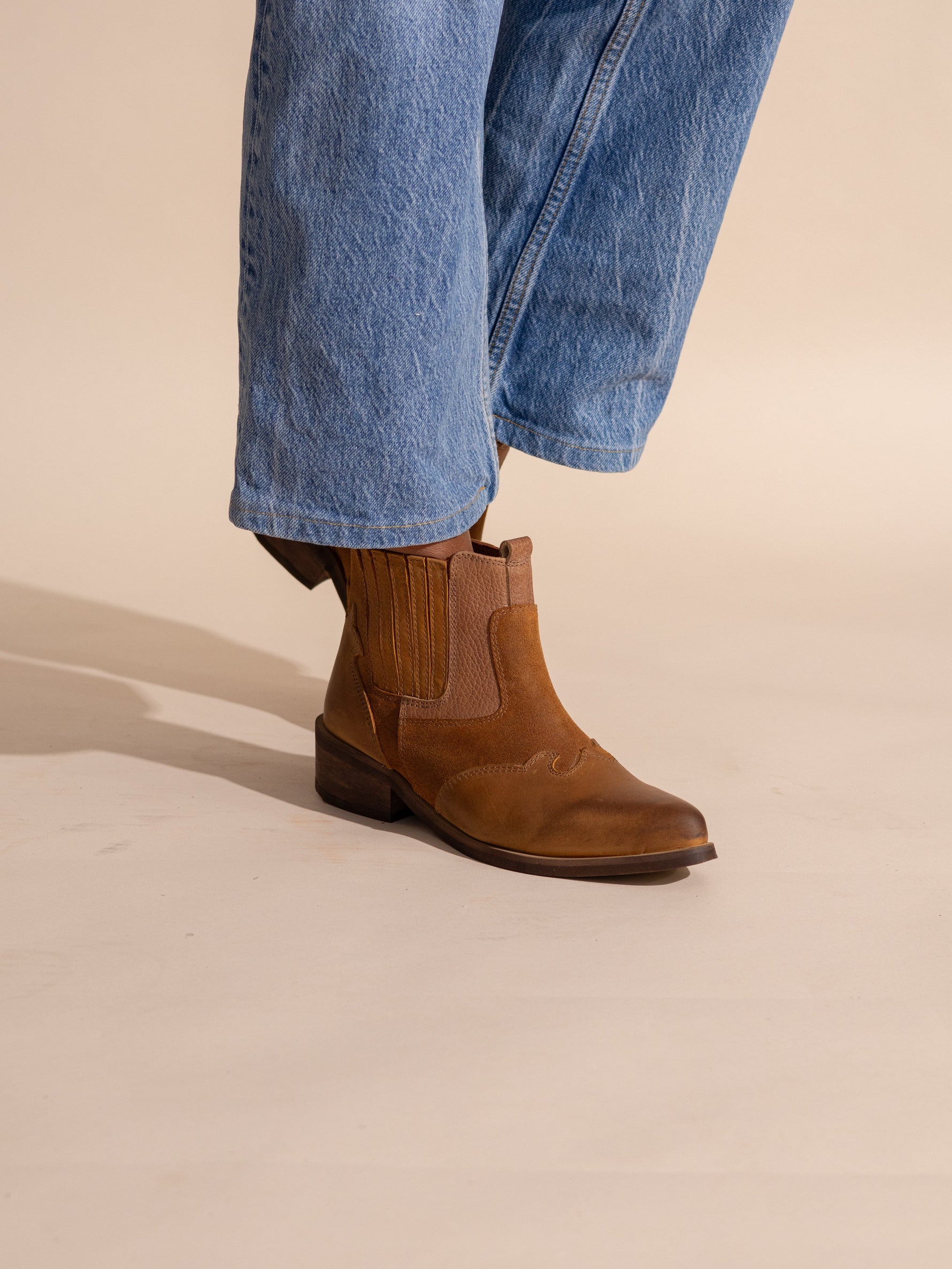 Botin Mujer / Frida Camel BOTINES Giani Dafirenze 