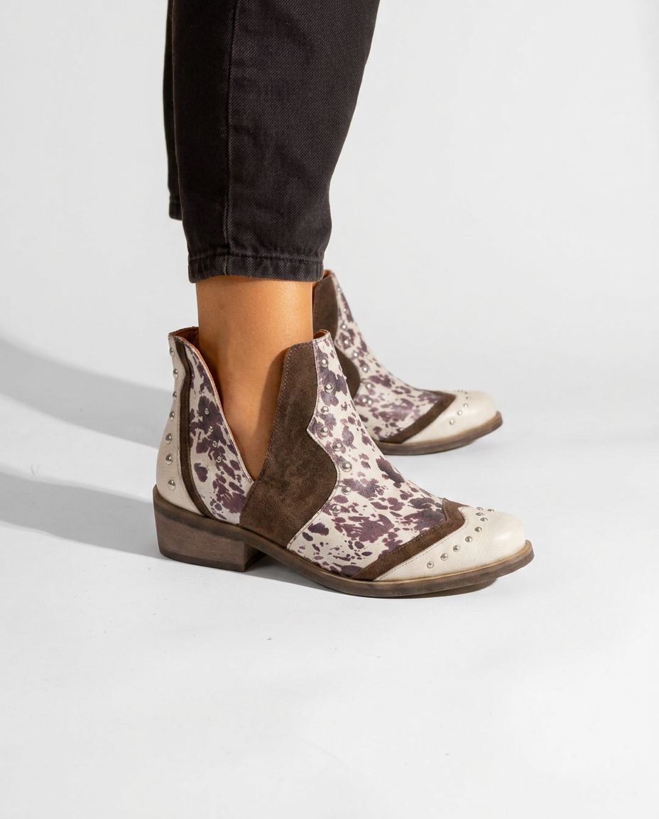 Botin Mujer / Gallito Print