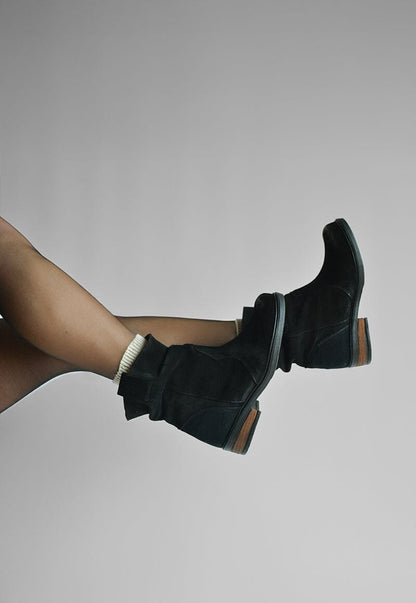 Botin Mujer / Grajo Negro BOTINES Giani Dafirenze 