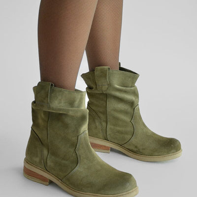Botin Mujer / Grajo Verde