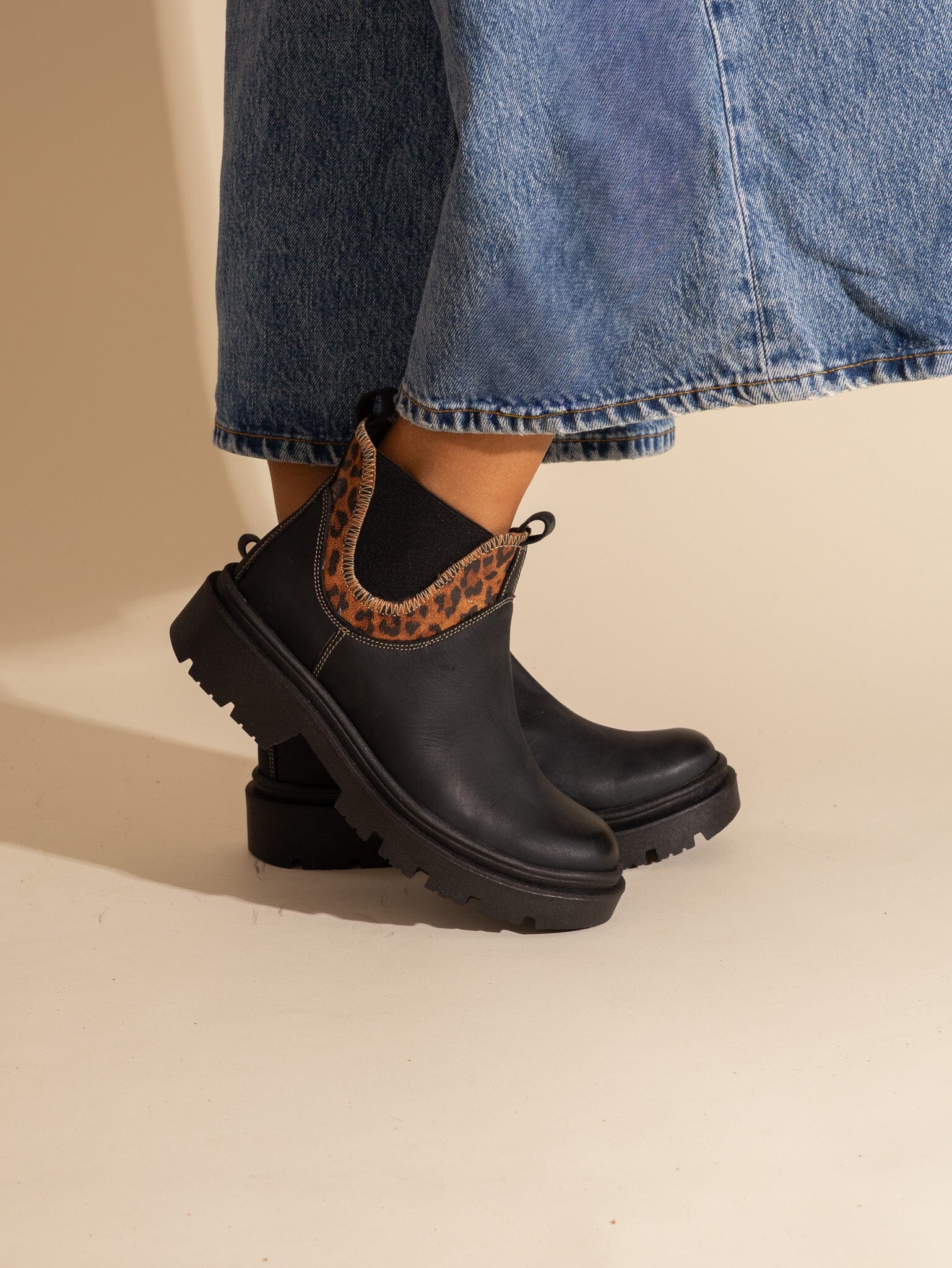 Botin Mujer / Isabel Negro Print BOTINES Giani Dafirenze 