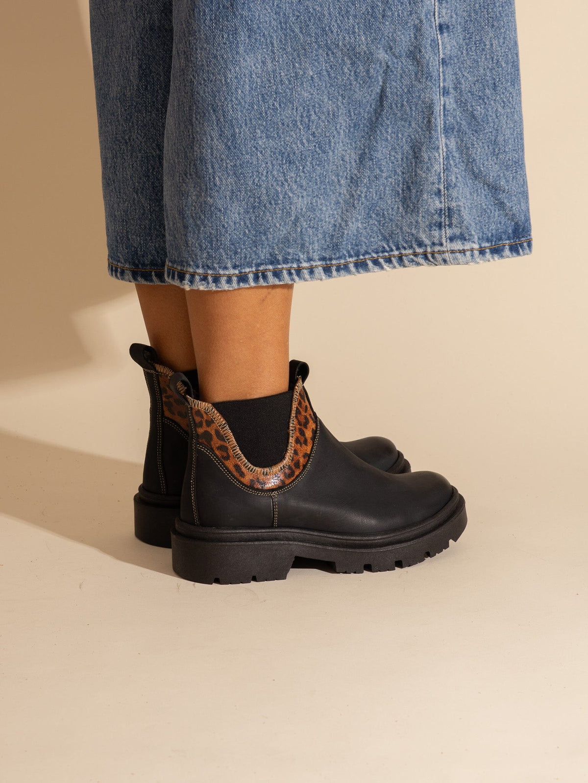 Botin Mujer / Isabel Negro Print BOTINES Giani Dafirenze 