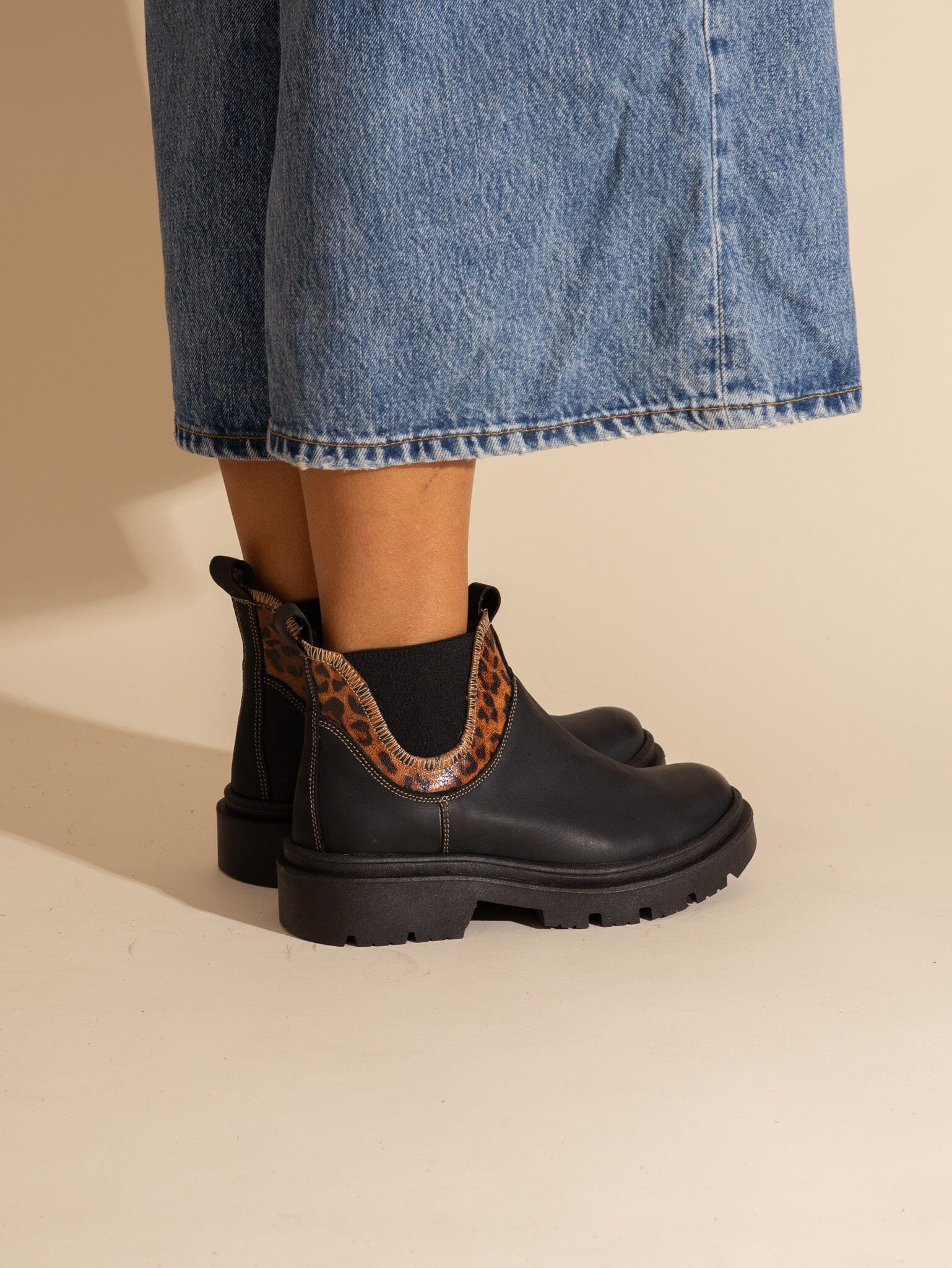 Botin Mujer / Isabel Negro Print BOTINES Giani Dafirenze 