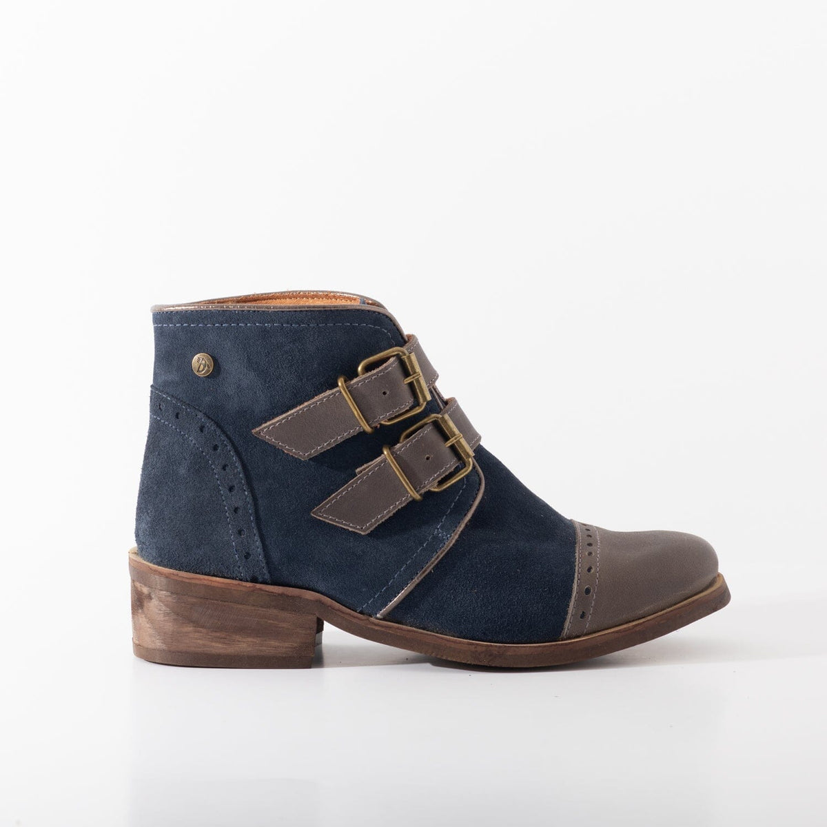 Botin Mujer / Judy Gris Azul BOTINES Giani Dafirenze 