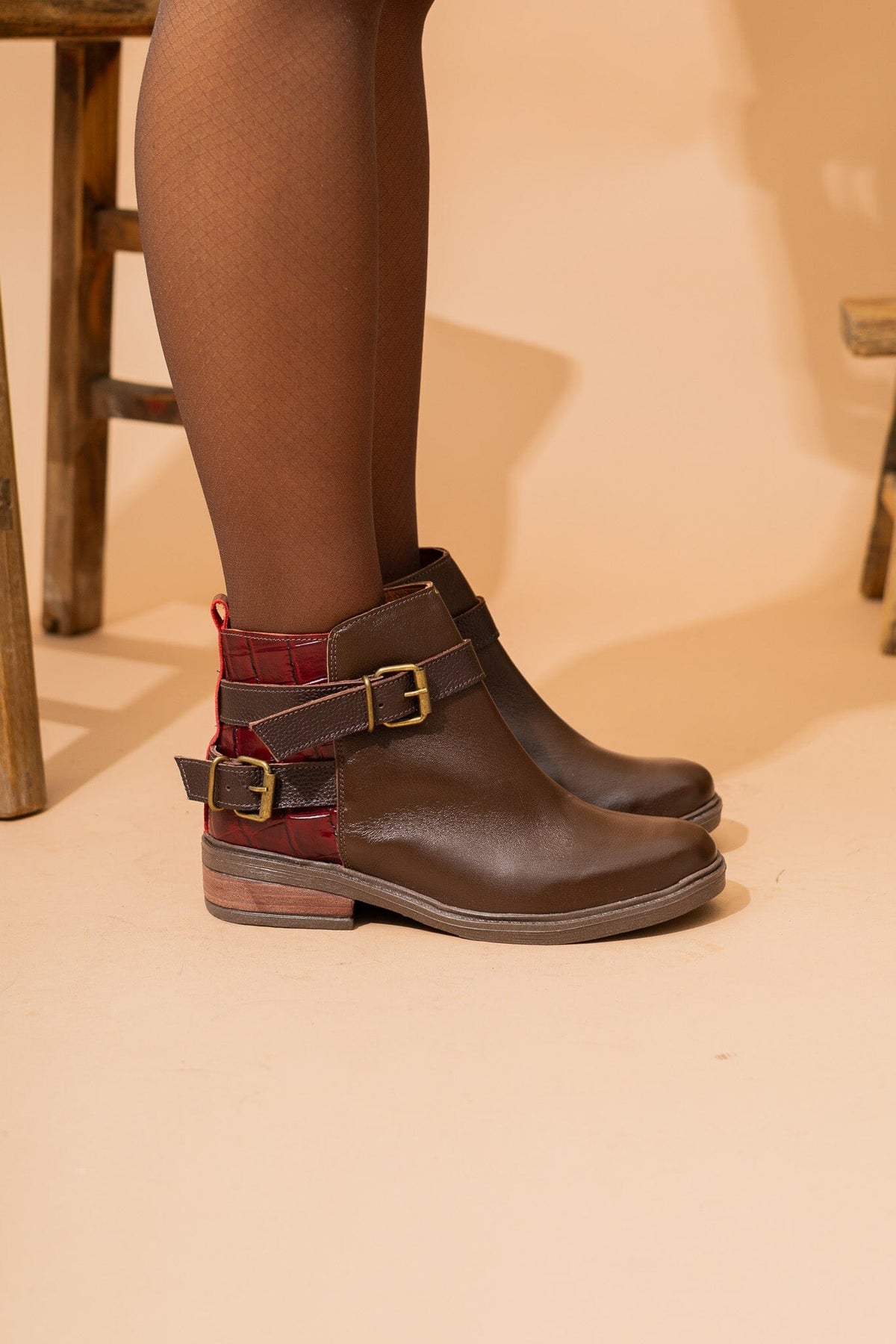 Botin Mujer / Laura Café Burdeo BOTINES Giani Dafirenze 