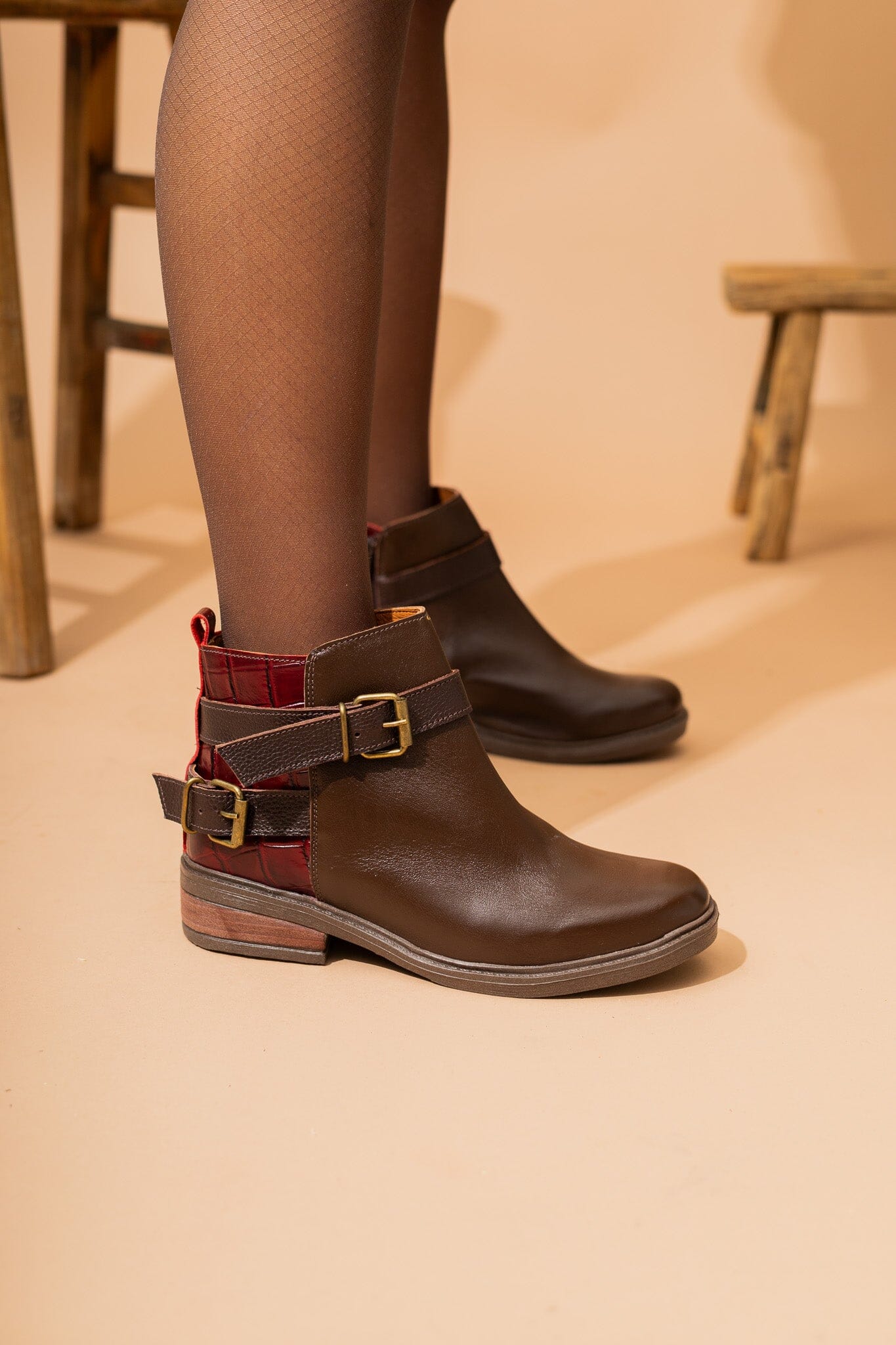 Botin Mujer / Laura Café Burdeo BOTINES Giani Dafirenze 