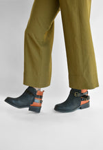 Botin Mujer / Laura Negro Naranjo BOTINES Giani Dafirenze 