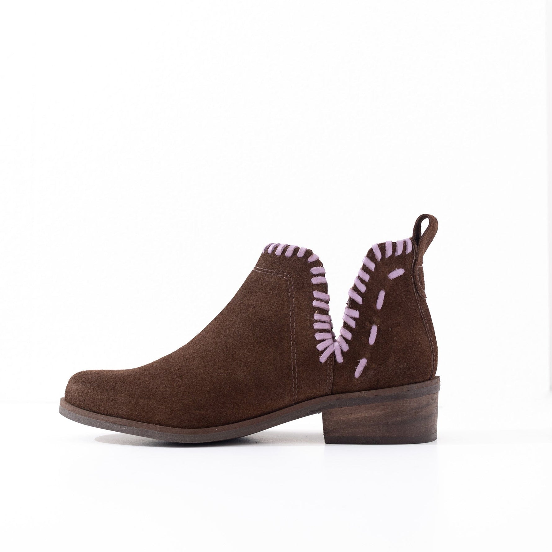Botin Mujer / Lumbre Café Lila BOTINES Giani Dafirenze 