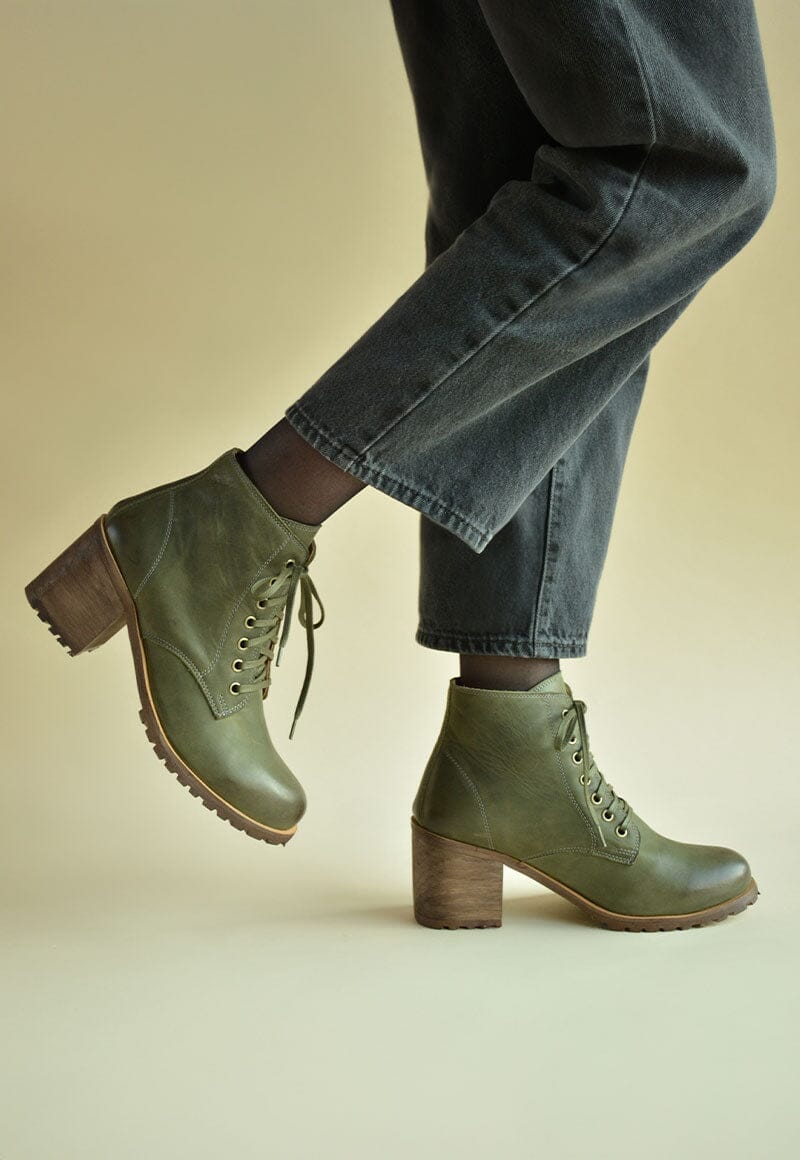 Botin Mujer / Maoche Verde BOTINES Giani Dafirenze 