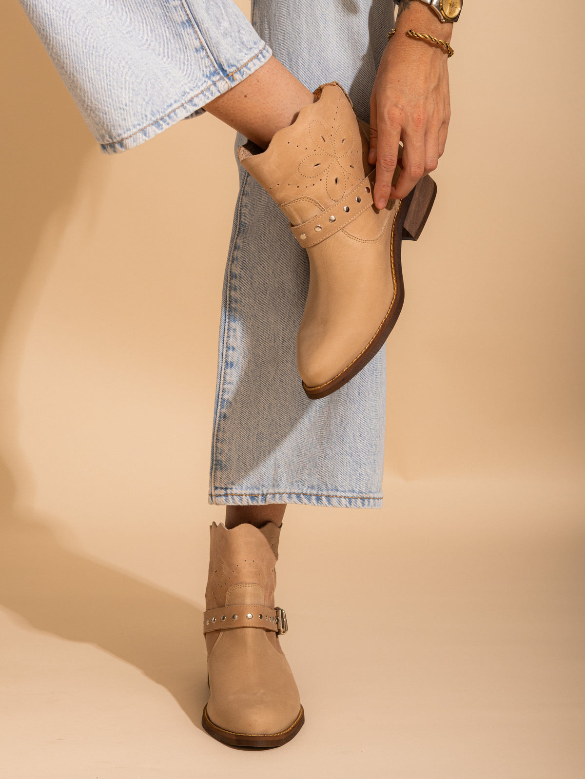 Botin Mujer /Mira Taupe BOTINES Giani Dafirenze 