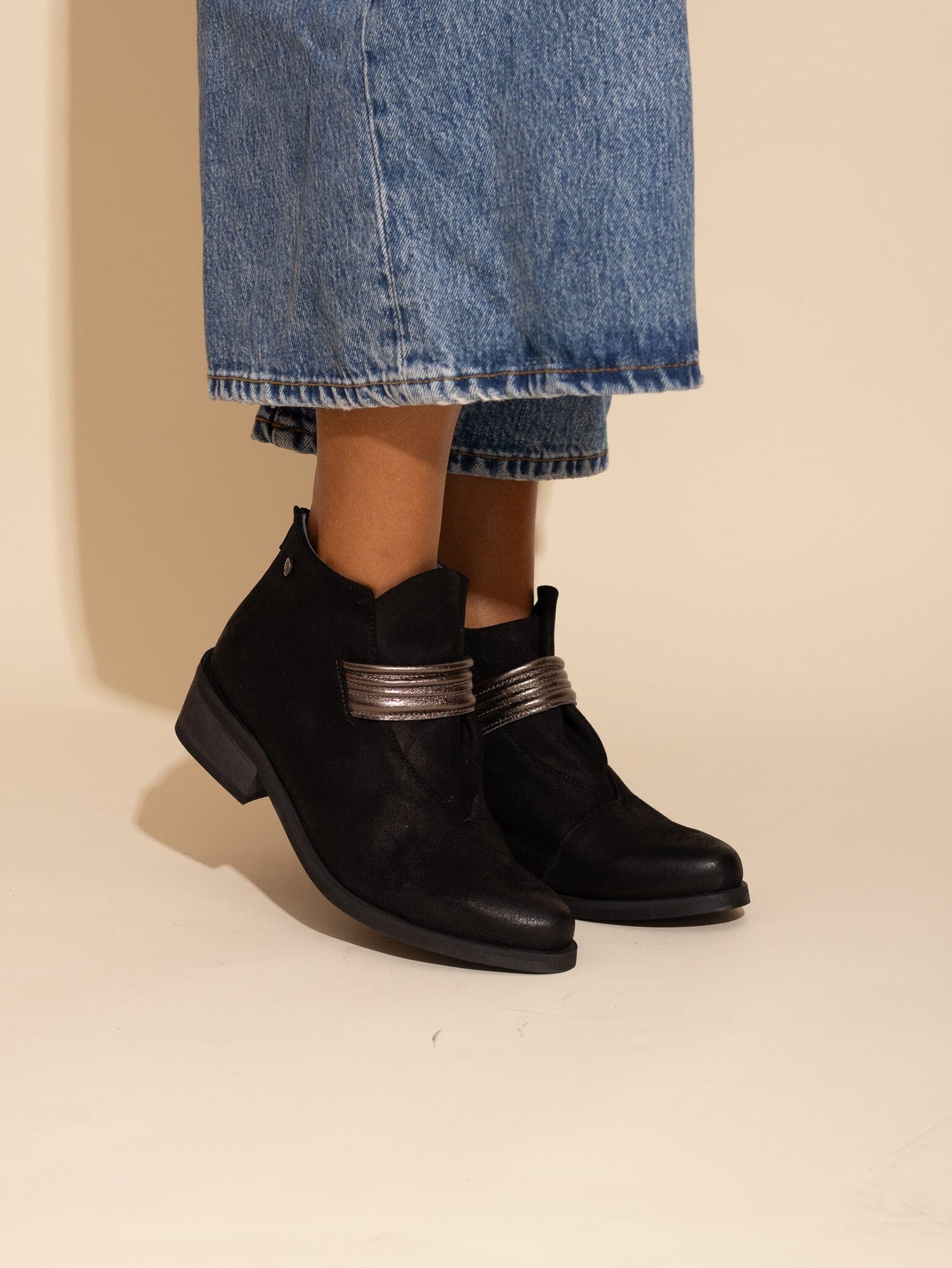 Botin Mujer / Nalca Negro BOTINES Giani Dafirenze 