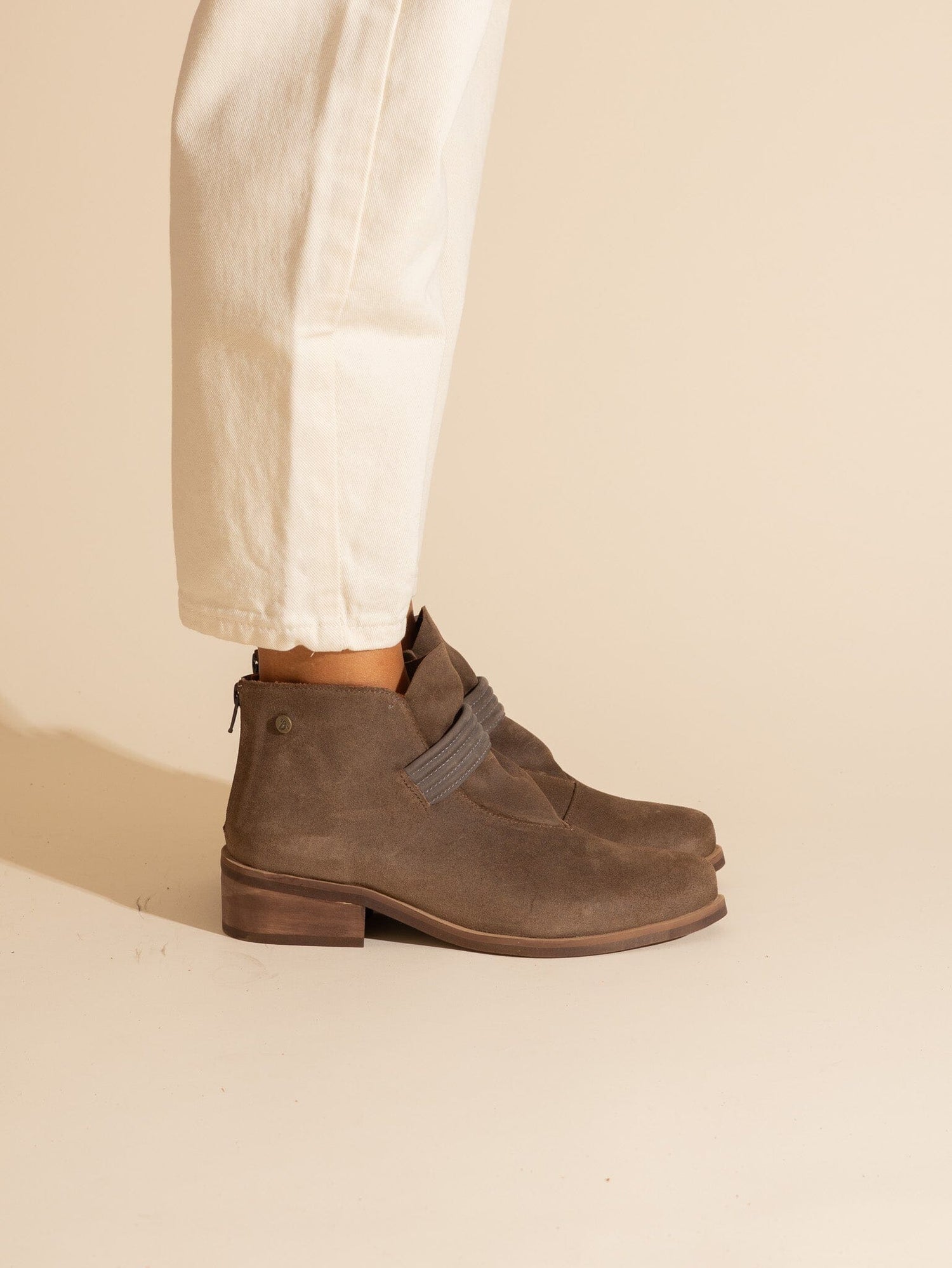 Botin Mujer / Nalca Taupe Gris BOTINES Giani Dafirenze 