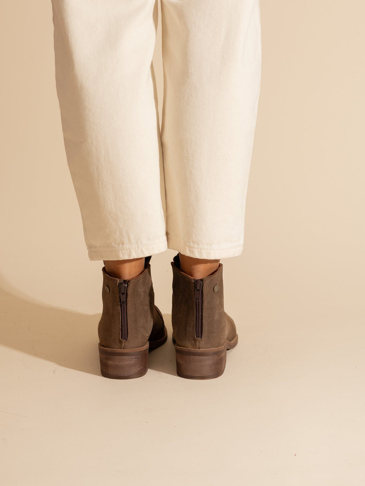 Botin Mujer / Nalca Taupe Gris BOTINES Giani Dafirenze 