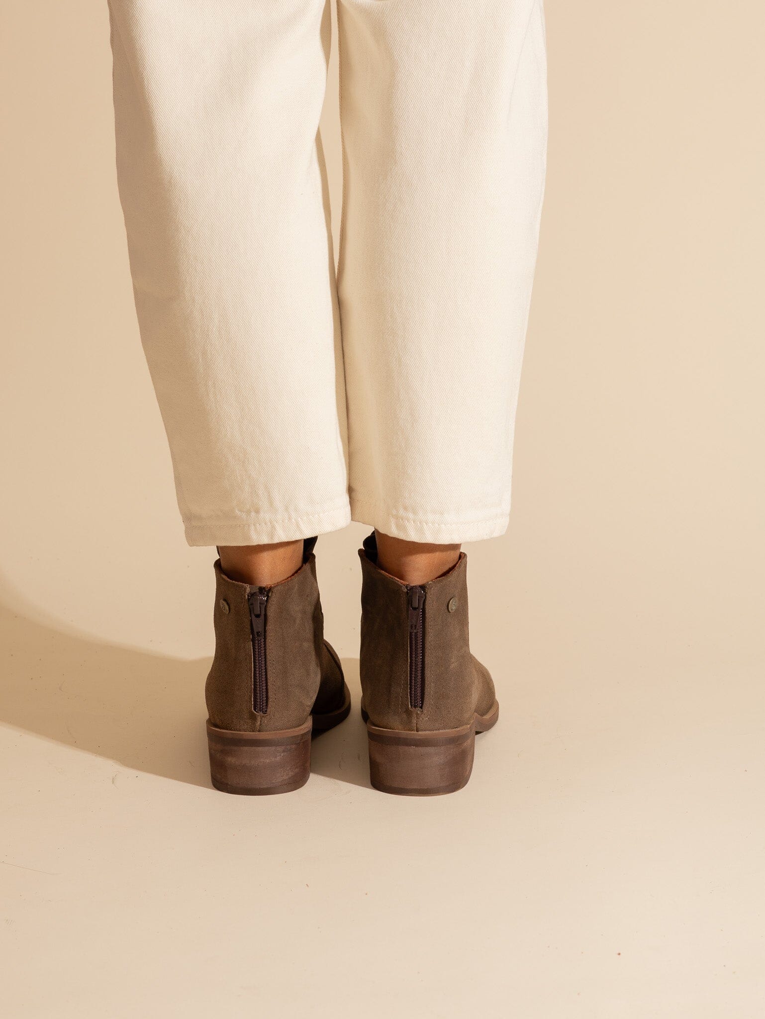 Botin Mujer / Nalca Taupe Gris BOTINES Giani Dafirenze 
