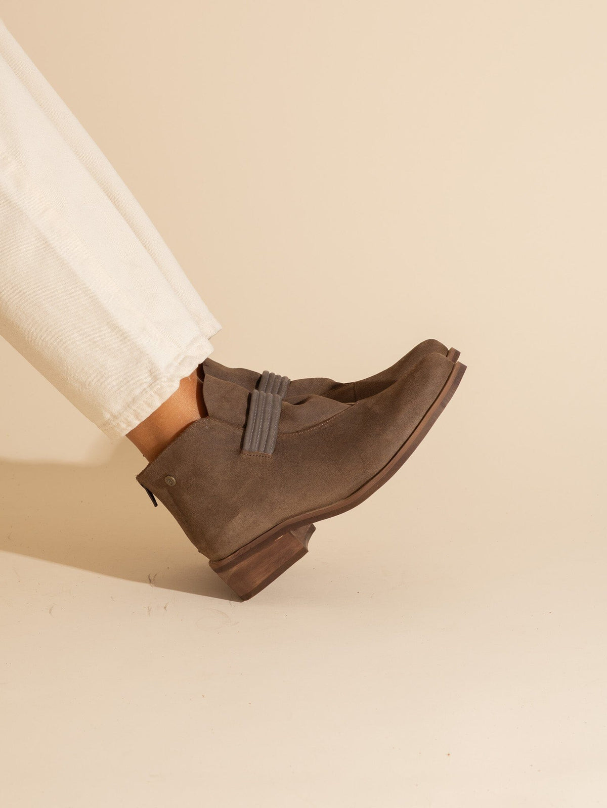 Botin Mujer / Nalca Taupe Gris BOTINES Giani Dafirenze 