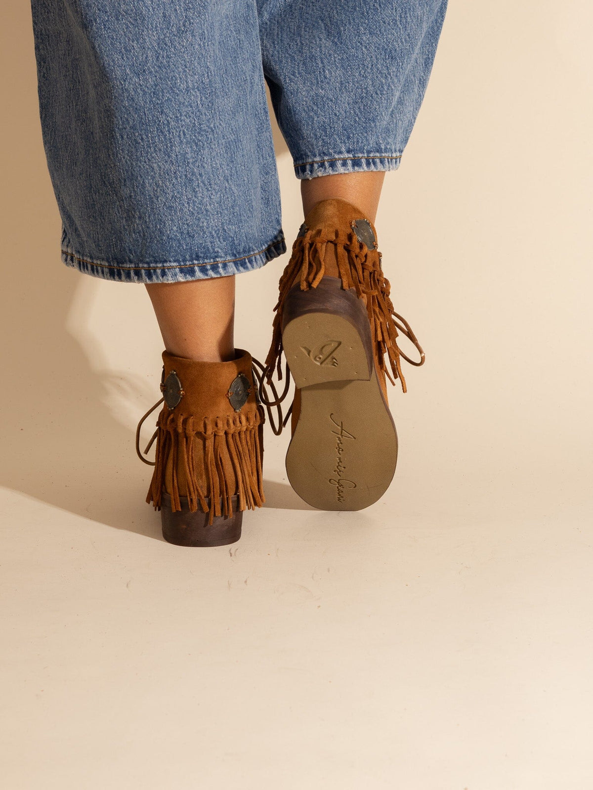 Botin Mujer / Narae Camel BOTINES Giani Dafirenze 