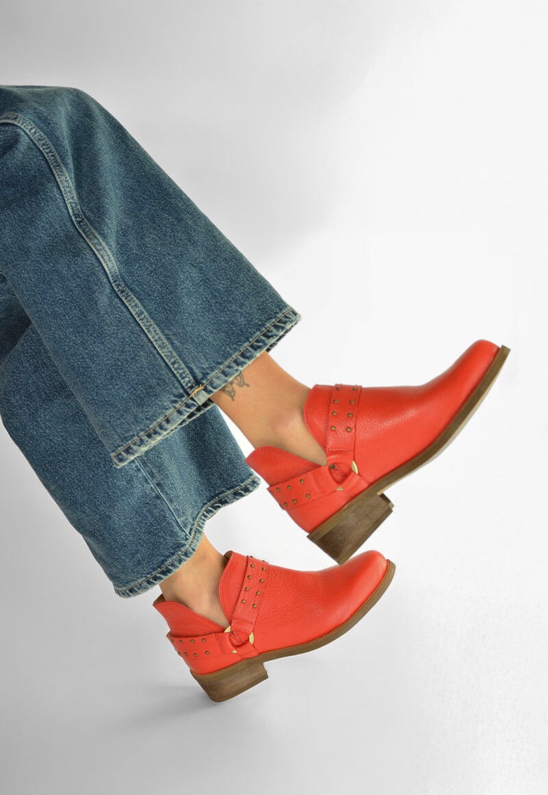Botin Mujer / Nido Rojo BOTINES Giani Dafirenze 