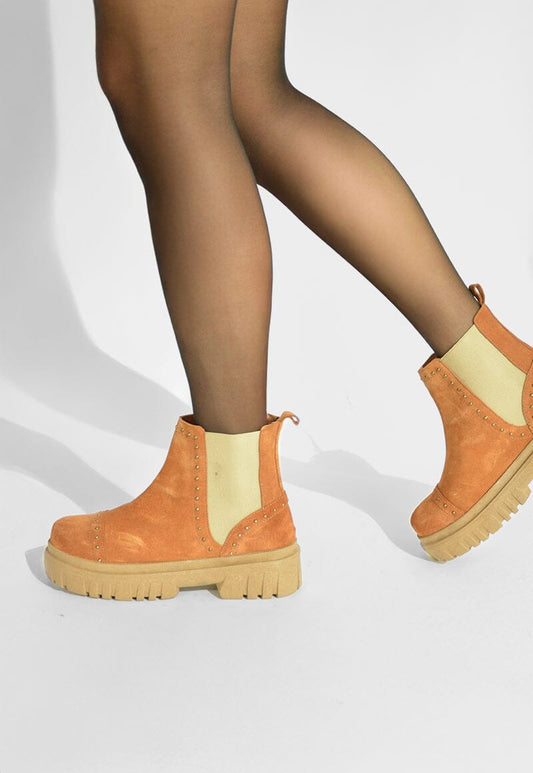 Botin Mujer / Onix Camel BOTINES Giani Dafirenze