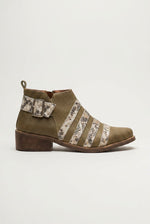 Botin Mujer / Pardillo Verde Print BOTINES Giani Dafirenze 