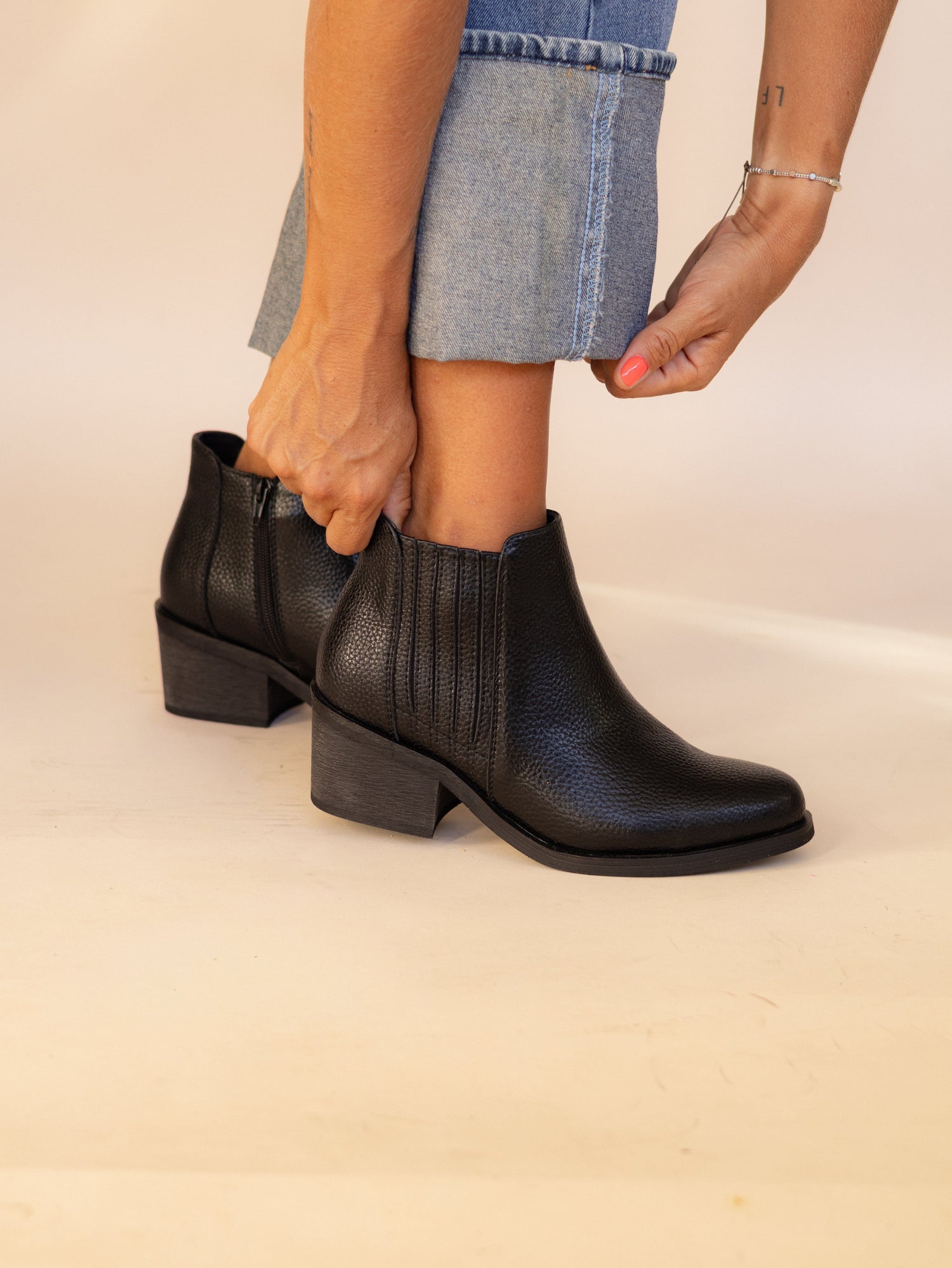 Botin Mujer / Pinda Negro BOTINES Giani Dafirenze 