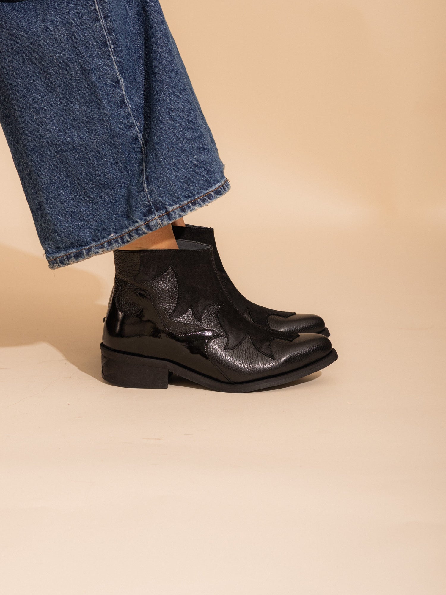 Botin Mujer / Poleo Negro BOTINES Giani Dafirenze 