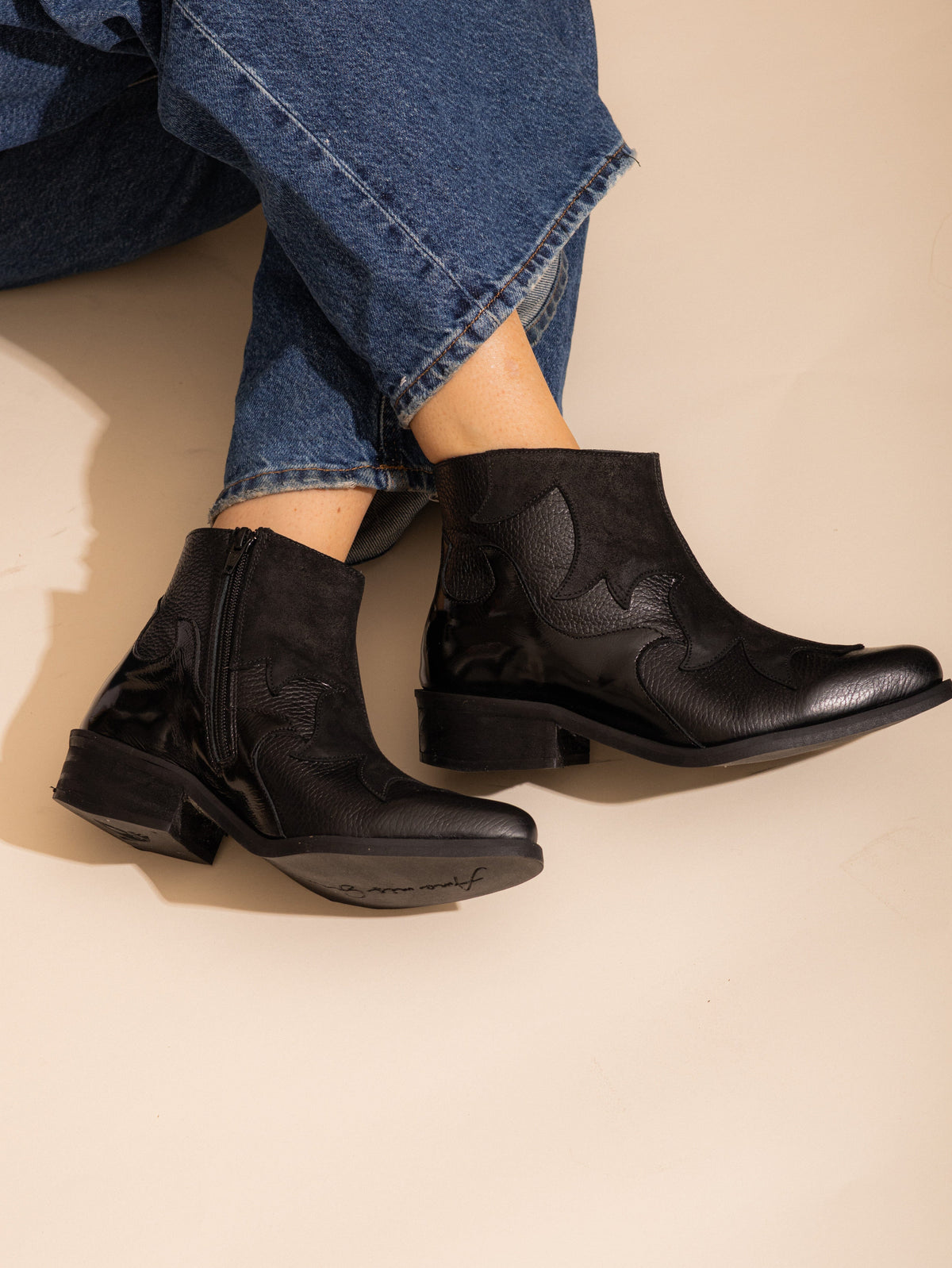 Botin Mujer / Poleo Negro BOTINES Giani Dafirenze 