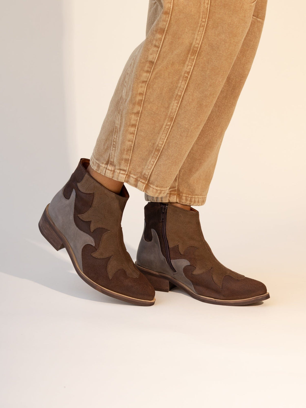 Botin Mujer / Poleo Taupe BOTINES Giani Dafirenze 