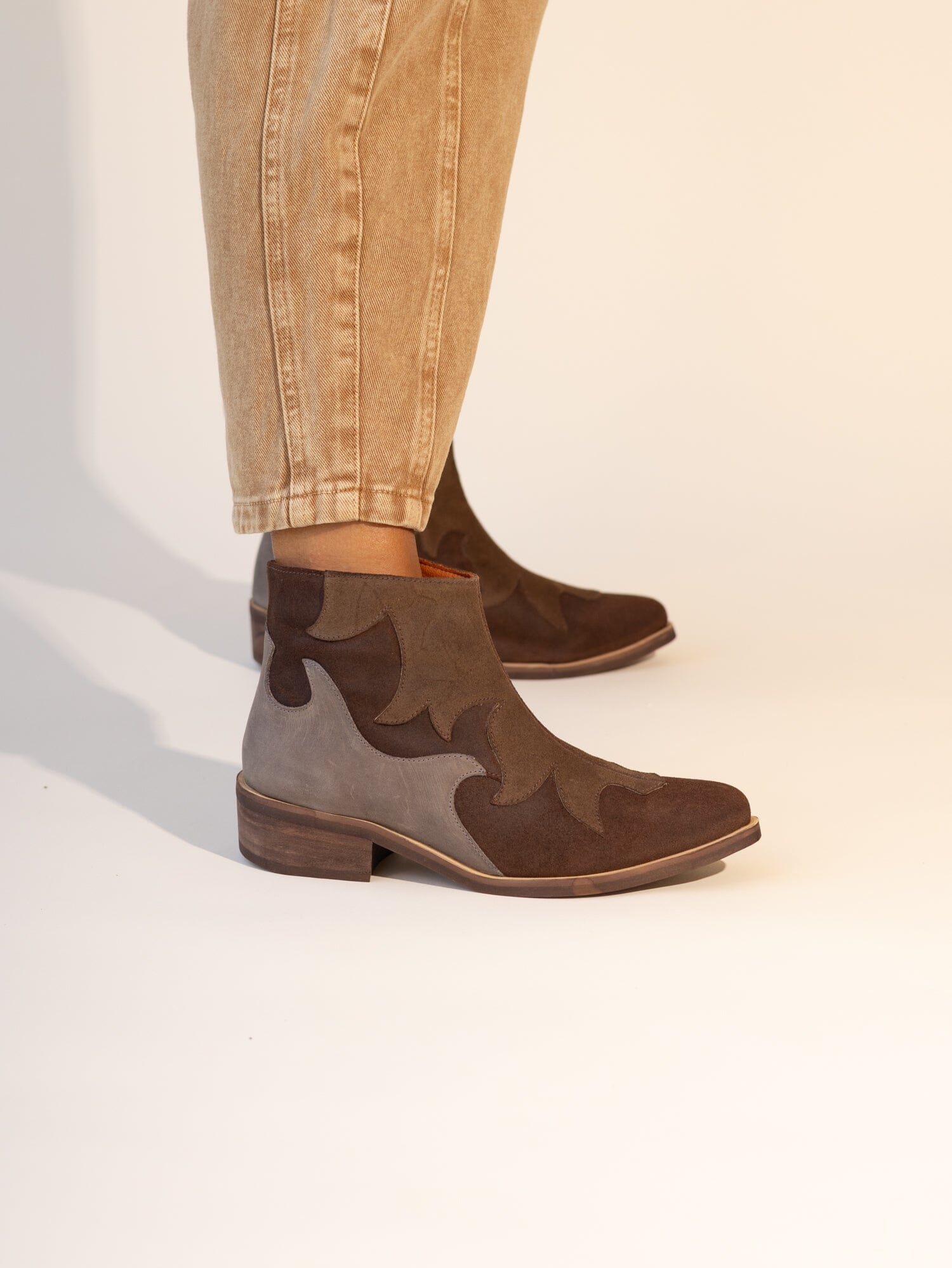 Botin Mujer / Poleo Taupe BOTINES Giani Dafirenze 