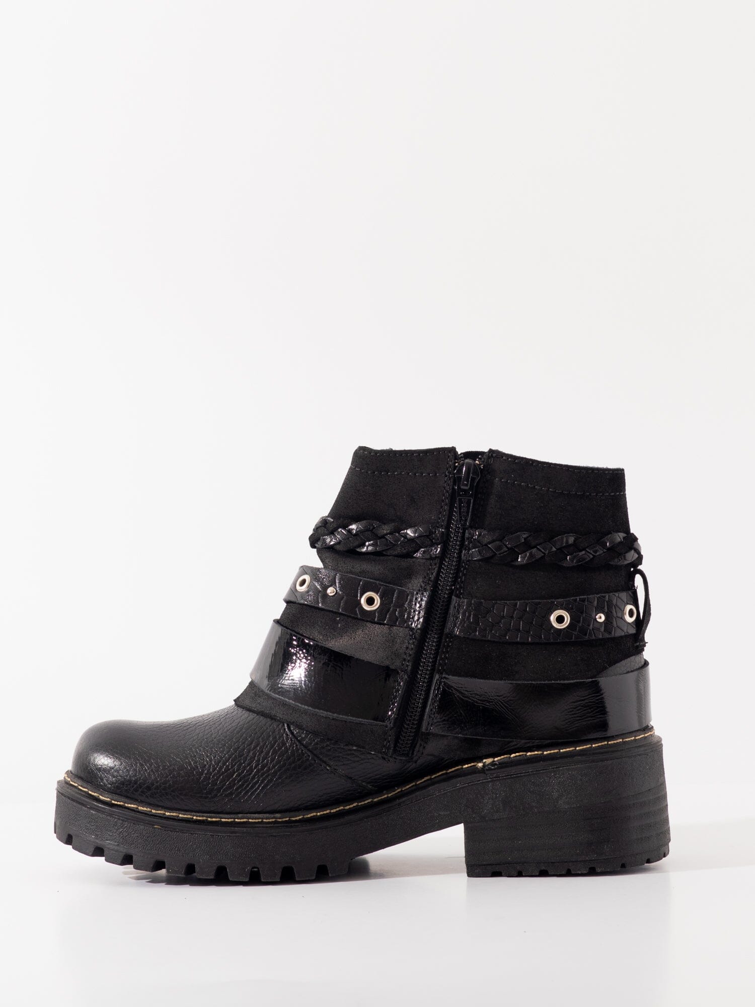 Botin Mujer / Queltehue Negro BOTINES Giani Dafirenze 