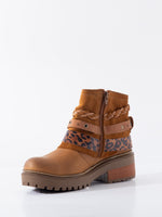 Botin Mujer / Queltehue Print Camel BOTINES Giani Dafirenze 
