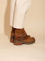 Botin Mujer / Queltehue Print Camel BOTINES Giani Dafirenze 