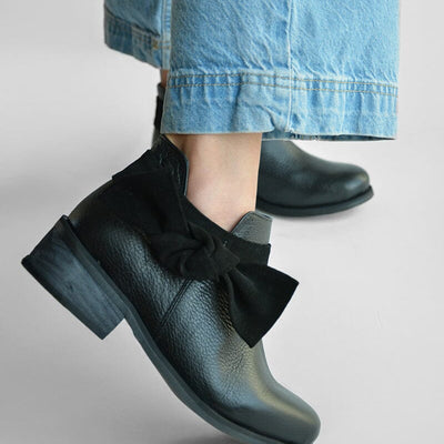 Botin Mujer / Saharino Negro